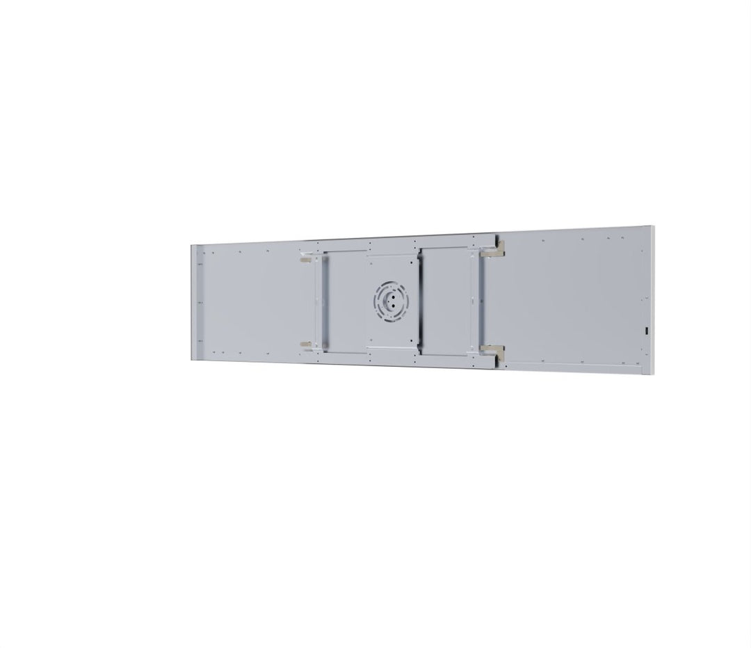 1x4 LED Flat Panel Light Surface Mount - 0-10V Dimmable - 3CCT 3000K-5000K - 4000LM
