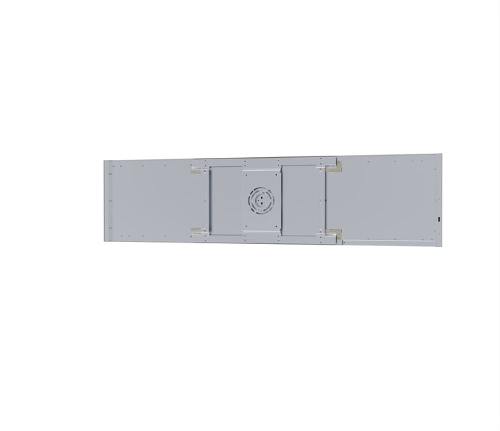1x4 LED Flat Panel Light Surface Mount - 0-10V Dimmable - 3CCT 3000K-5000K - 4000LM