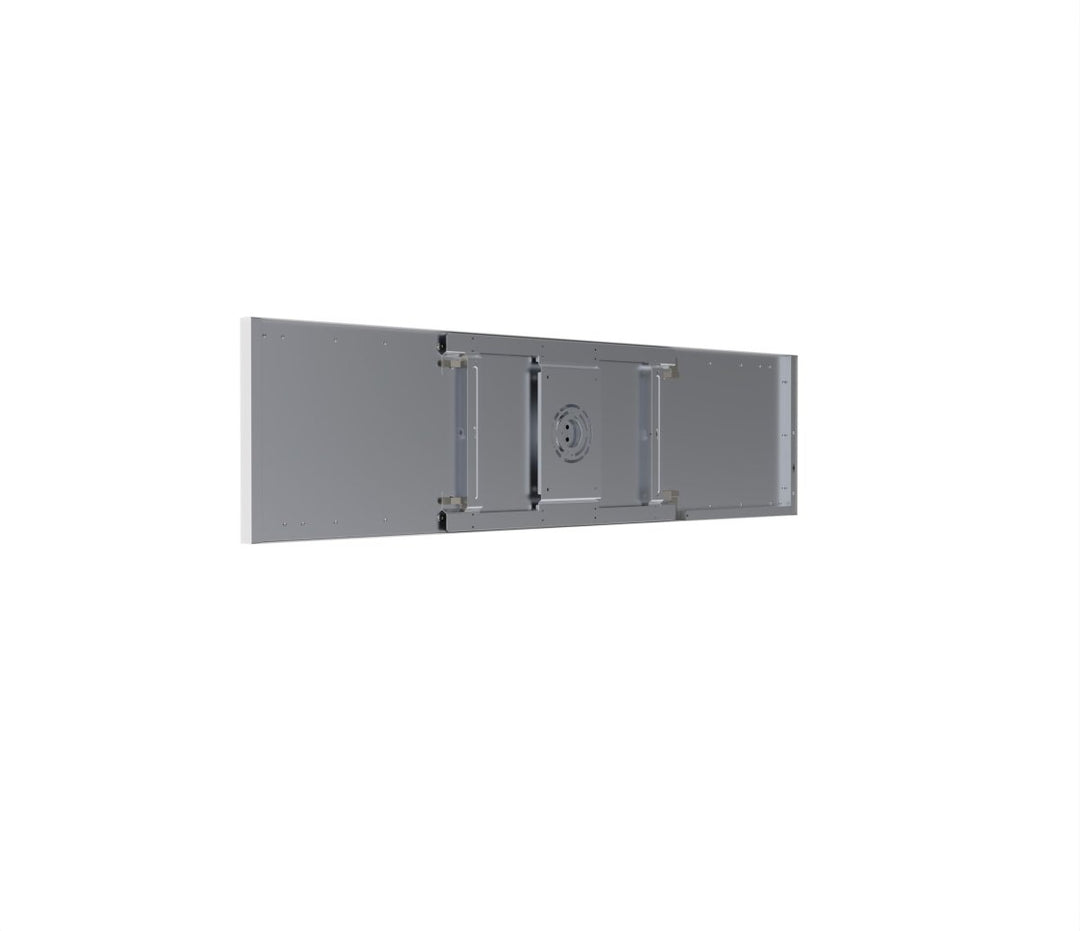 1x4 LED Flat Panel Light Surface Mount - 0-10V Dimmable - 3CCT 3000K-5000K - 4000LM