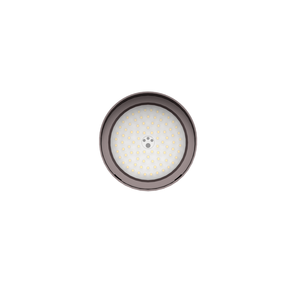 25W Bronze Bullet Light LED Outdoor Spotlights Waterproof Landscape Lights - 3CCT 3000K-5000K - 3500LM - Knuckle Mount