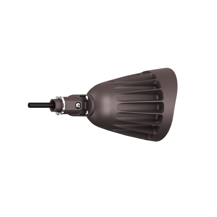 25W Bronze Bullet Light LED Outdoor Spotlights Waterproof Landscape Lights - 3CCT 3000K-5000K - 3500LM - Knuckle Mount