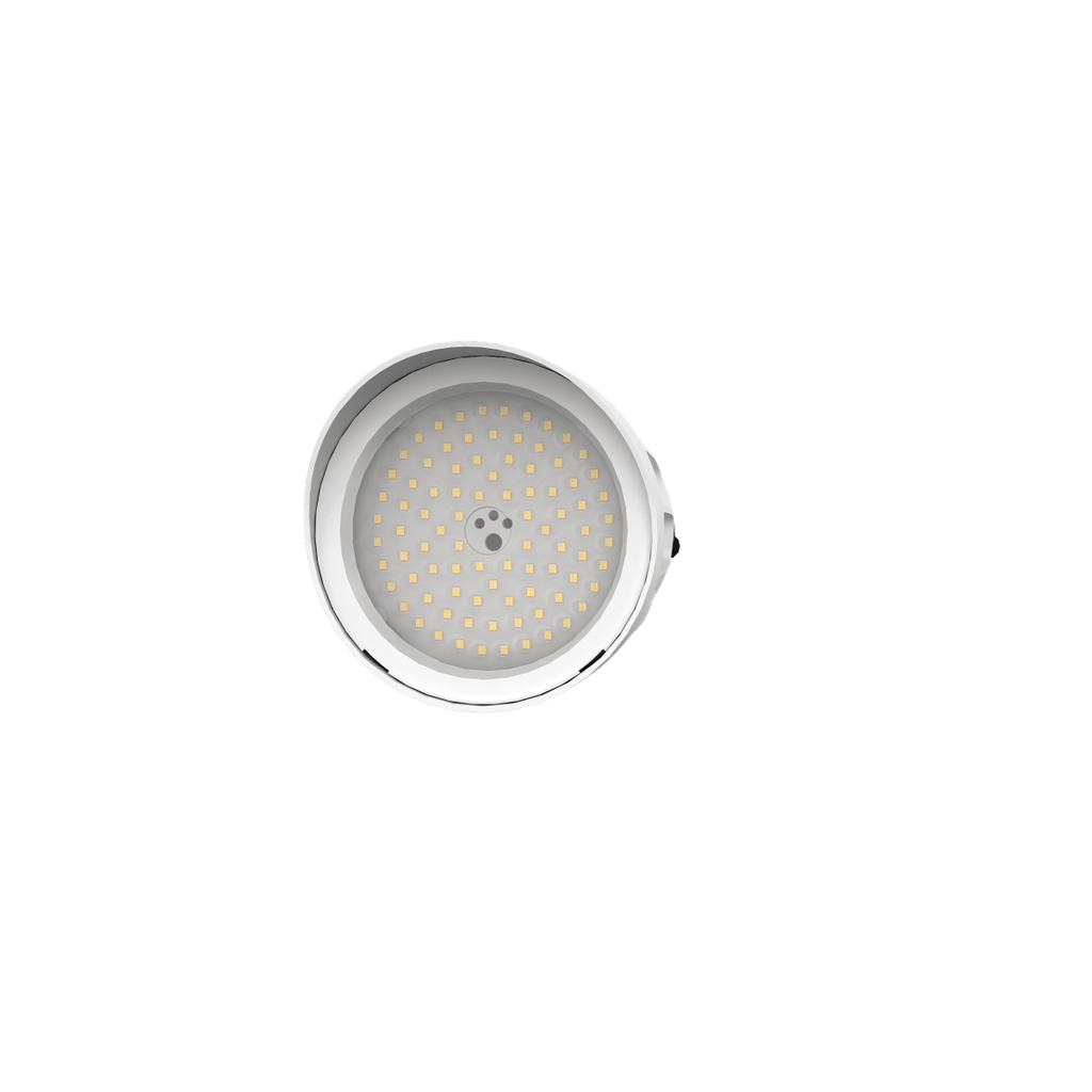 25W White Bullet Light LED Outdoor Spotlights Waterproof Landscape Lights - 3CCT 3000K-5000K - 3500LM - Knuckle Mount