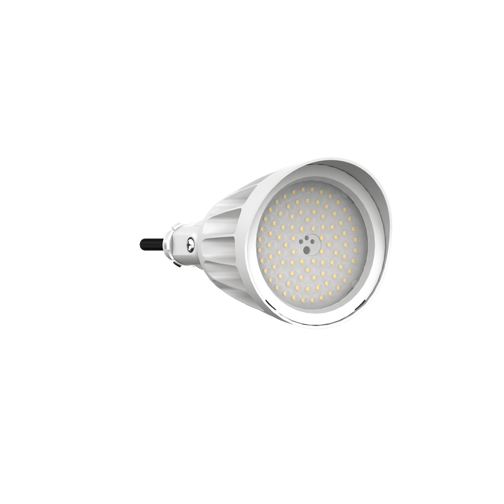 25W White Bullet Light LED Outdoor Spotlights Waterproof Landscape Lights - 3CCT 3000K-5000K - 3500LM - Knuckle Mount