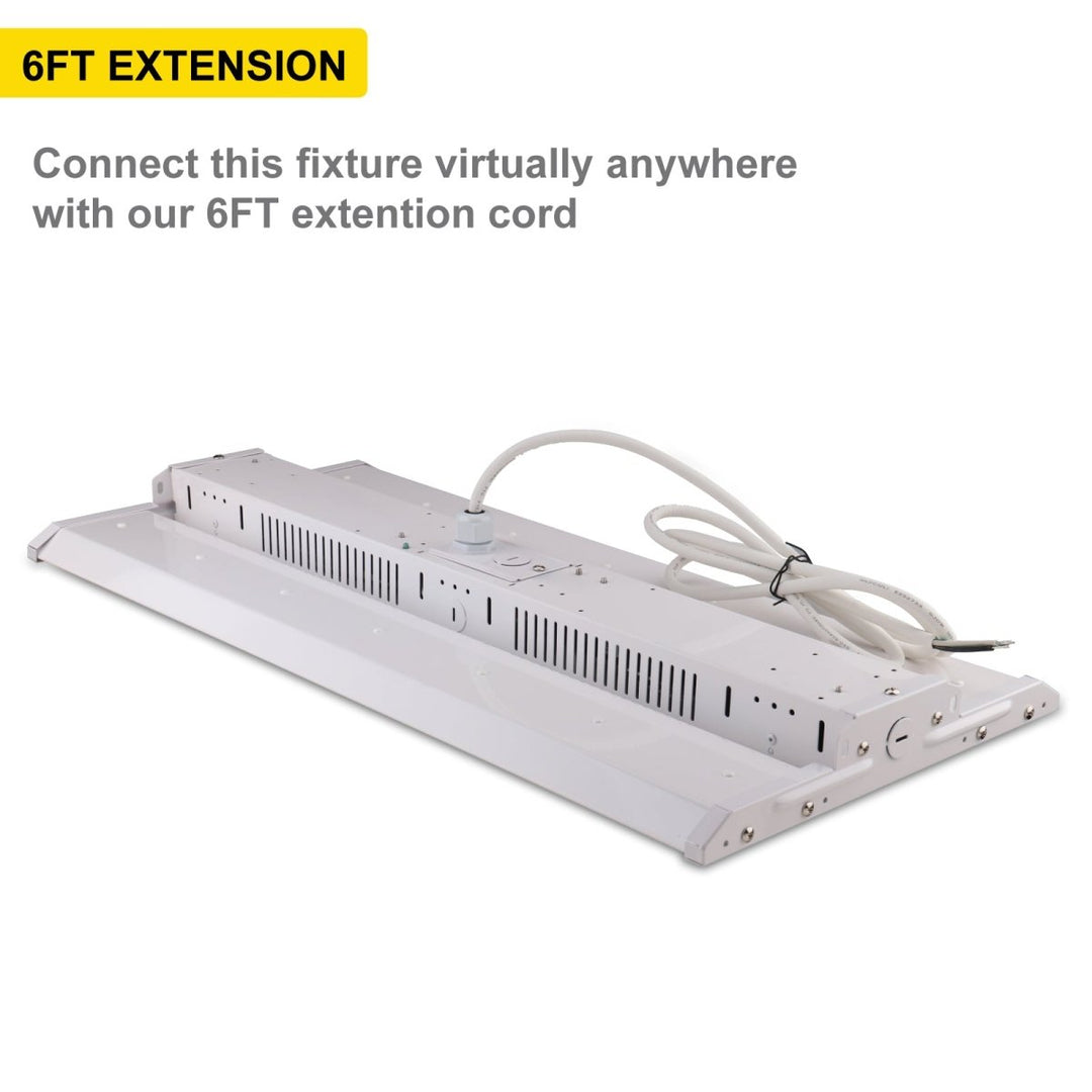 2FT Linear High Bay LED Lights - 5000K Daylight - 100-277V - Dimmable 0-10V - Wattage Selectable 110W 80W 60W