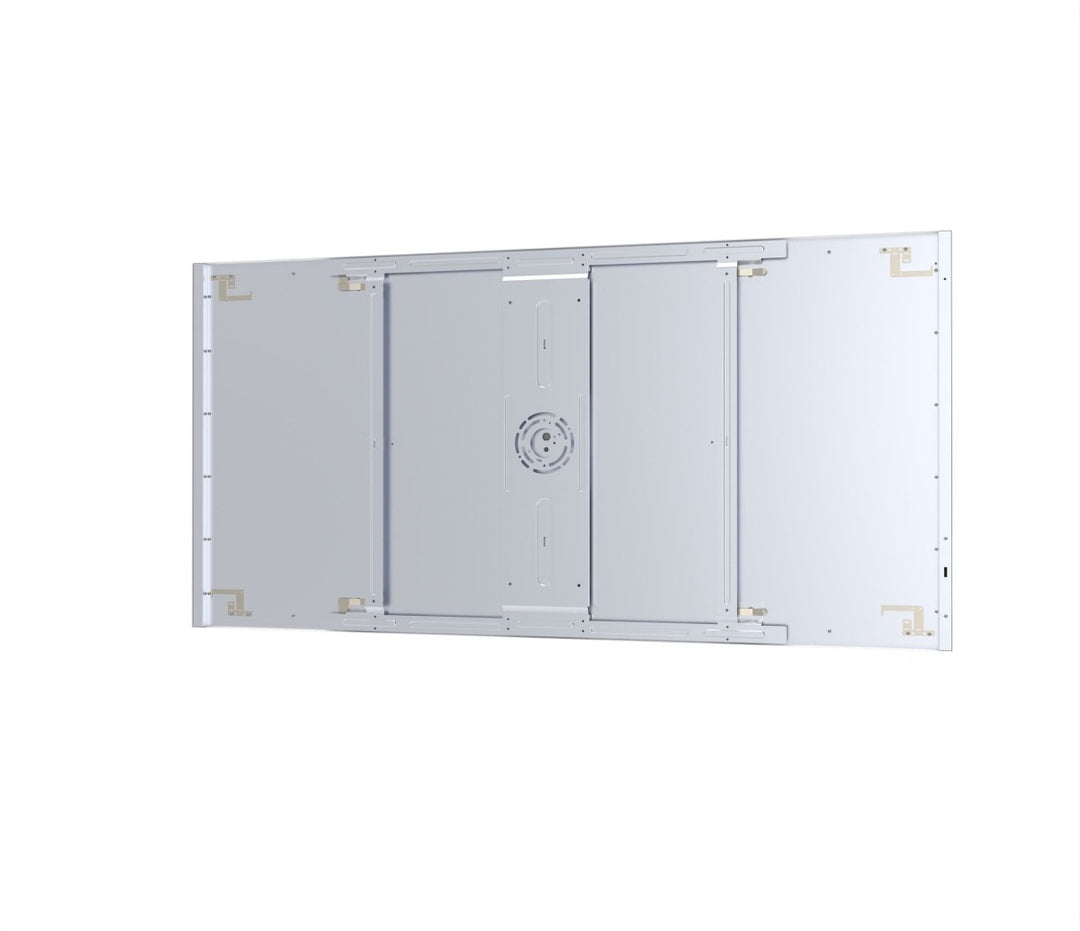 2x4 LED Flat Panel Light Surface Mount - 0-10V Dimmable - 3CCT 3000K-5000K - 5000LM