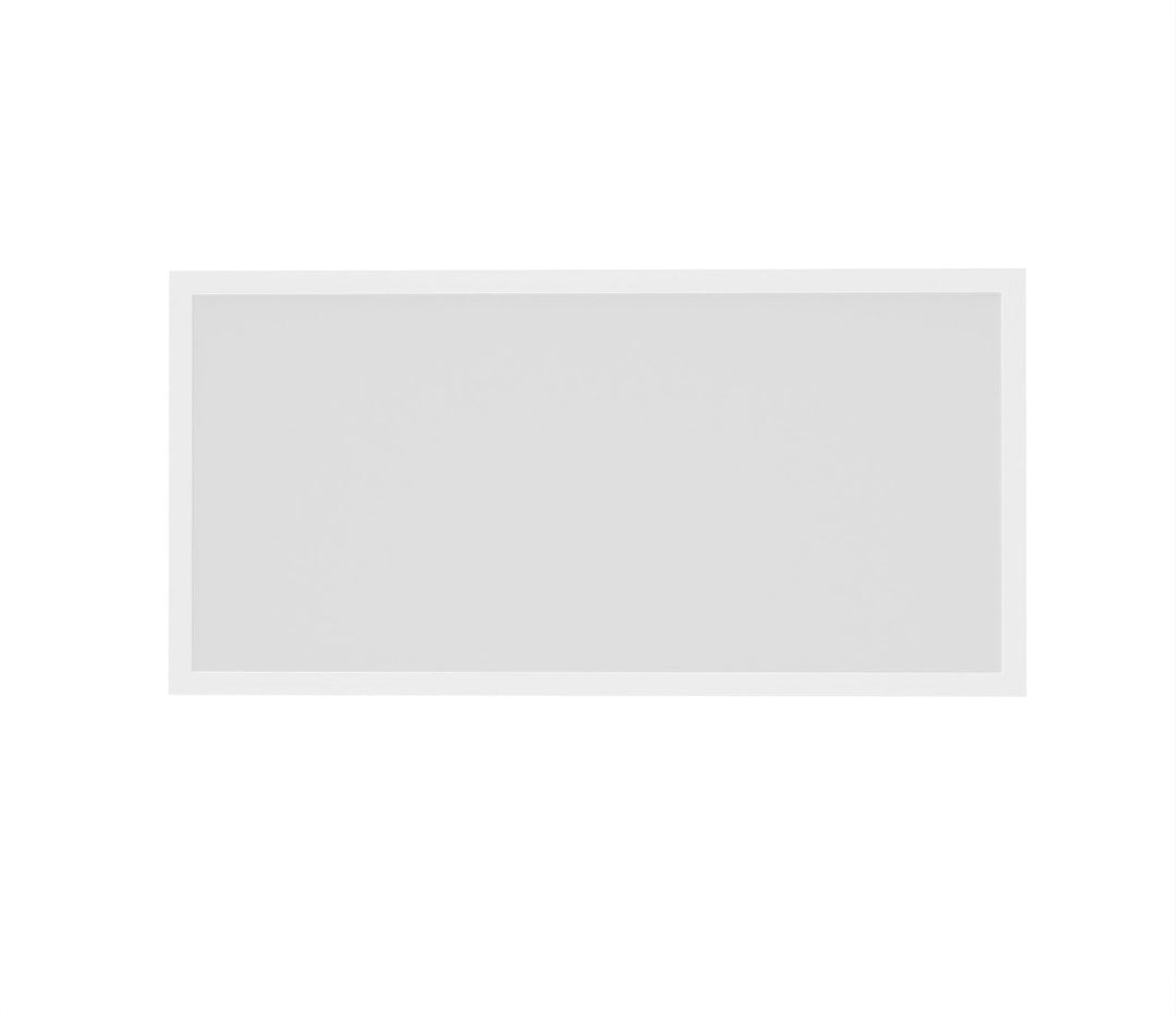 2x4 LED Flat Panel Light Surface Mount - 0-10V Dimmable - 3CCT 3000K-5000K - 5000LM