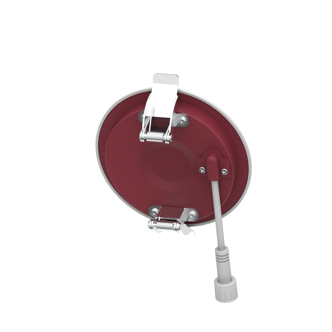 3" Inch 2 Hour Fire Rated Recessed Light Slim Canless LED Wafer Lights - Wet Rated - 5CCT 2700K-5000K - 550LM