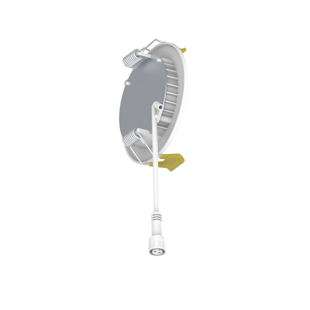 3" Inch Canless Recessed Lighting Slim LED Wafer Lights - Wet Rated - 5CCT 2700K-5000K - 550LM