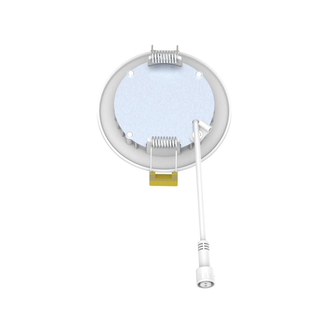 3" Inch Canless Recessed Lighting Slim LED Wafer Lights - Wet Rated - 5CCT 2700K-5000K - 550LM