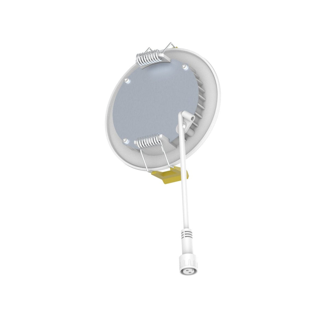 3" Inch Canless Recessed Lighting Slim LED Wafer Lights - Wet Rated - 5CCT 2700K-5000K - 550LM