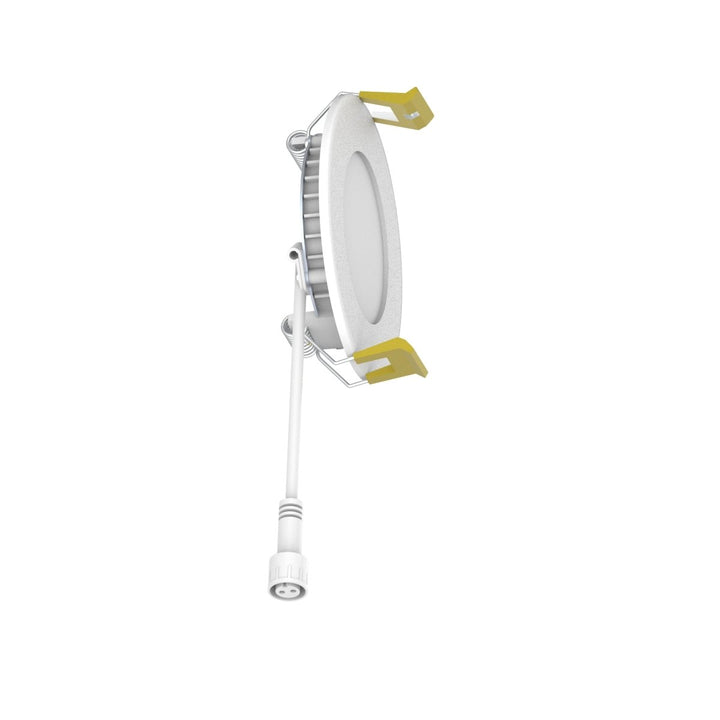 3" Inch Canless Recessed Lighting Slim LED Wafer Lights - Wet Rated - 5CCT 2700K-5000K - 550LM