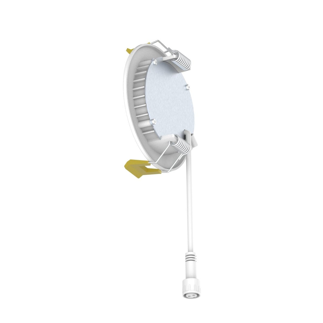 3" Inch Canless Recessed Lighting Slim LED Wafer Lights - Wet Rated - 5CCT 2700K-5000K - 550LM