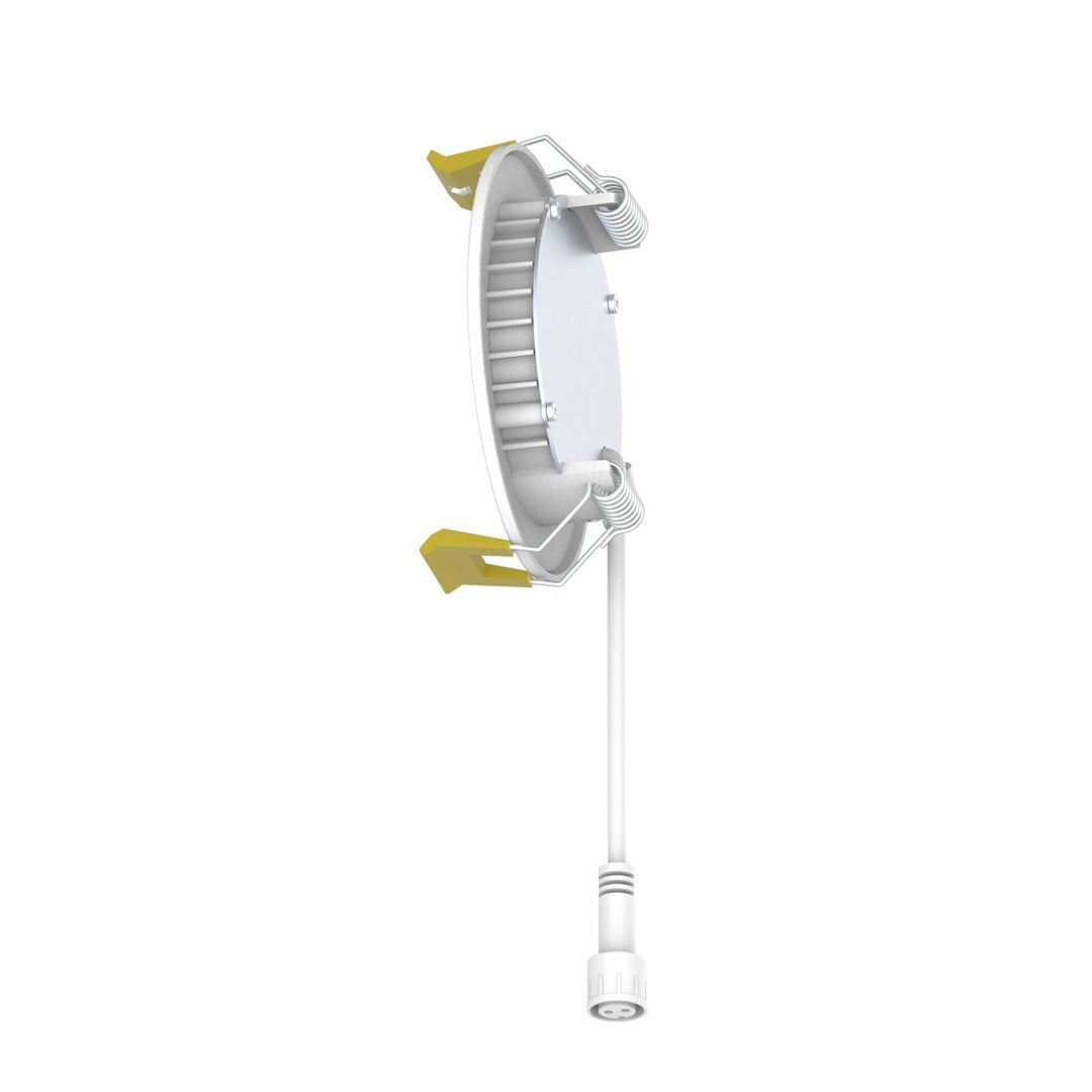 3" Inch Canless Recessed Lighting Slim LED Wafer Lights - Wet Rated - 5CCT 2700K-5000K - 550LM