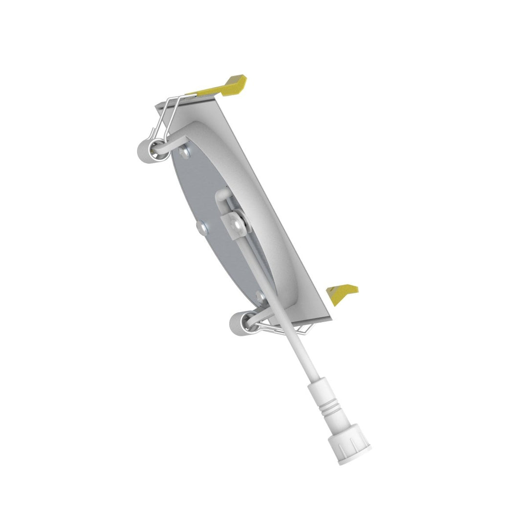 3" Inch Square Canless Recessed Lighting Slim LED Wafer Lights - Wet Rated - 5CCT 2700K-5000K - 550LM