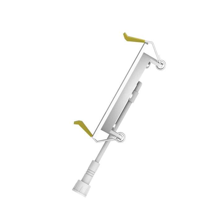 3" Inch Square Canless Recessed Lighting Slim LED Wafer Lights - Wet Rated - 5CCT 2700K-5000K - 550LM