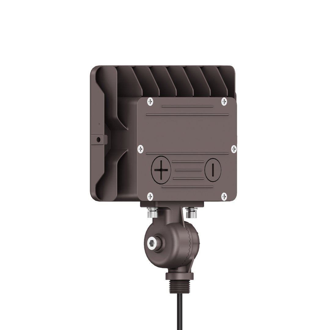 30W Bronze Flood Light LED Outdoor Security Lights - Waterproof - 3CCT 3000K-5000K - 4200LM - Knuckle Mount