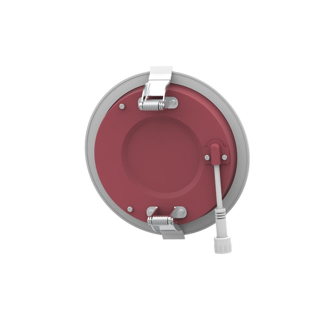 4" Inch Baffle Trim 2 Hour Fire Rated Recessed Light Slim Canless LED Wafer Lights - Wet Rated - 5CCT 2700K-5000K - 900LM