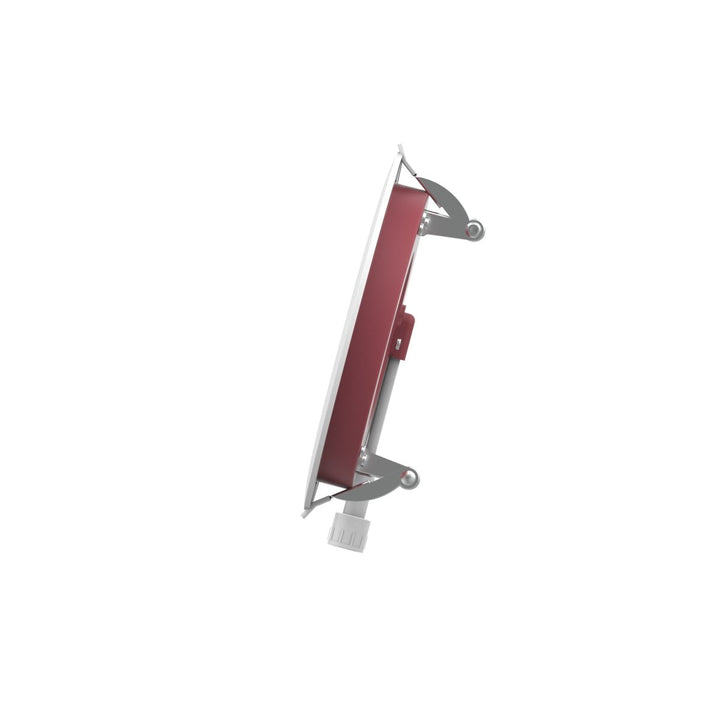 4" Inch Baffle Trim 2 Hour Fire Rated Recessed Light Slim Canless LED Wafer Lights - Wet Rated - 5CCT 2700K-5000K - 900LM