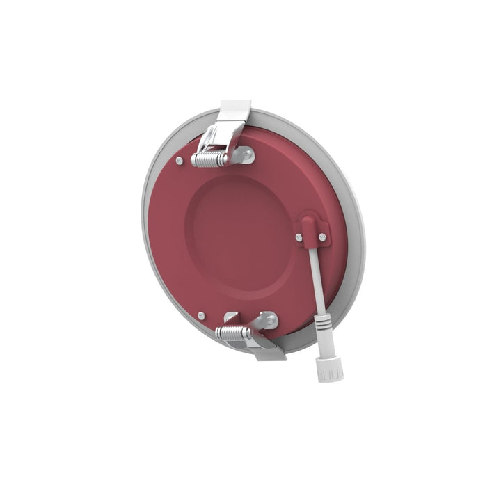 4" Inch Baffle Trim 2 Hour Fire Rated Recessed Light Slim Canless LED Wafer Lights - Wet Rated - 5CCT 2700K-5000K - 900LM