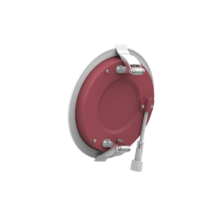 4" Inch Baffle Trim 2 Hour Fire Rated Recessed Light Slim Canless LED Wafer Lights - Wet Rated - 5CCT 2700K-5000K - 900LM