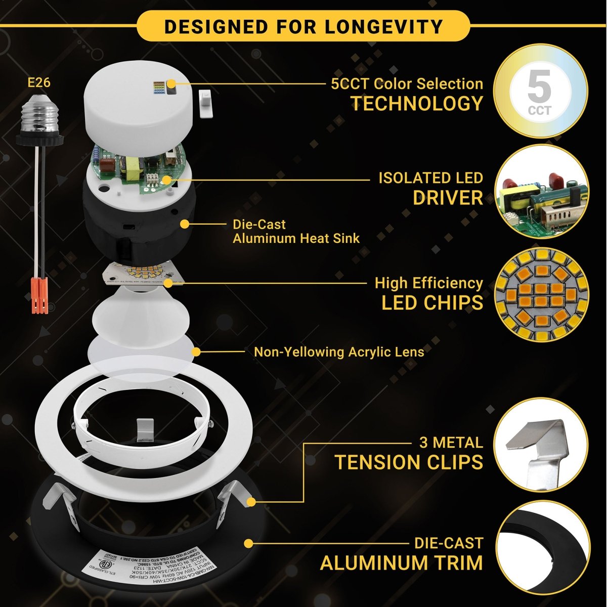 Adjustable color recessed lighting new arrivals