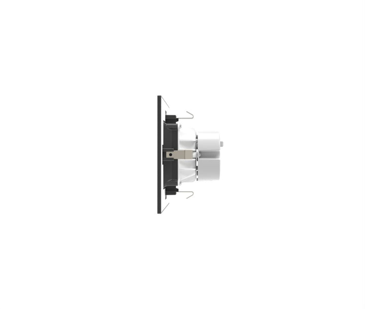 4" Inch Black Square Recessed Lighting Retrofit Can Lights - Wet Rated - 5CCT 2700K-5000K - 750LM