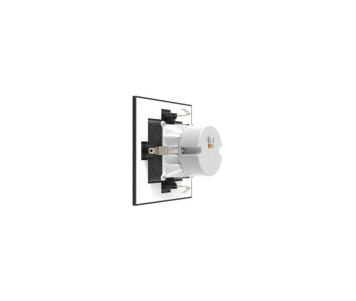 4" Inch Black Square Recessed Lighting Retrofit Can Lights - Wet Rated - 5CCT 2700K-5000K - 750LM