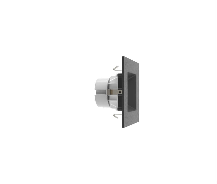 4" Inch Black Square Recessed Lighting Retrofit Can Lights - Wet Rated - 5CCT 2700K-5000K - 750LM