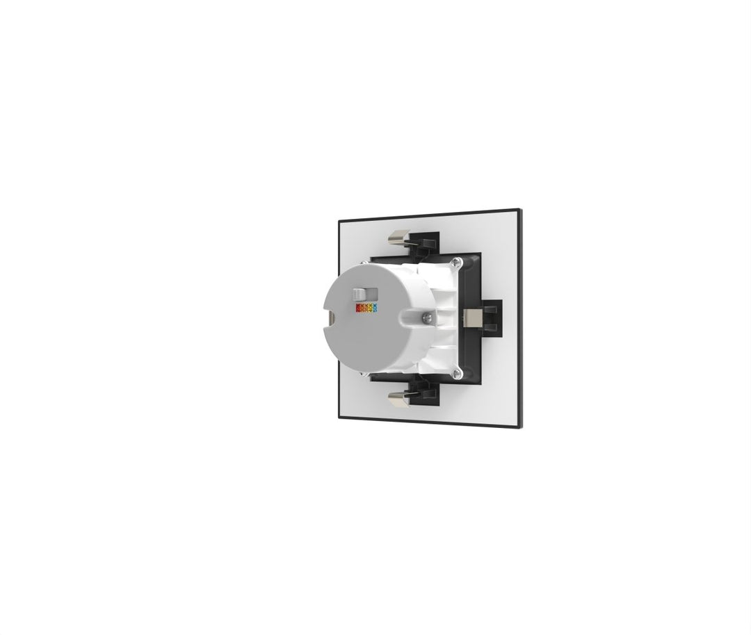 4" Inch Black Square Recessed Lighting Retrofit Can Lights - Wet Rated - 5CCT 2700K-5000K - 750LM