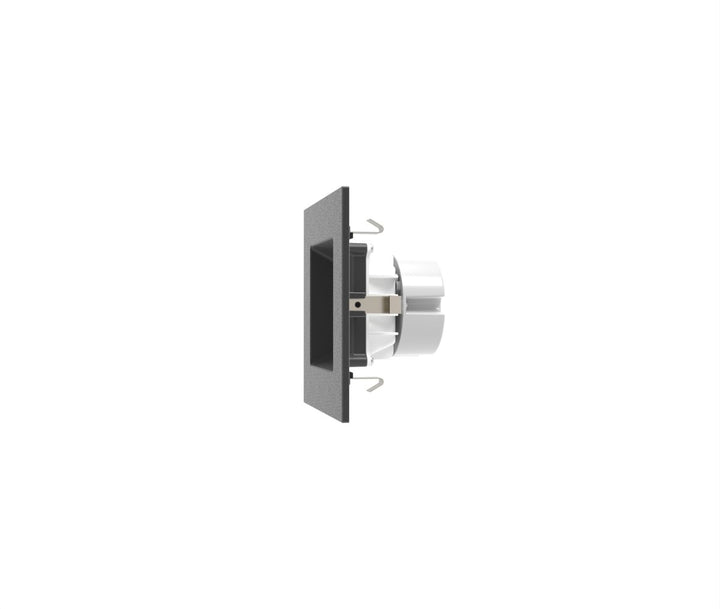 4" Inch Black Square Recessed Lighting Retrofit Can Lights - Wet Rated - 5CCT 2700K-5000K - 750LM
