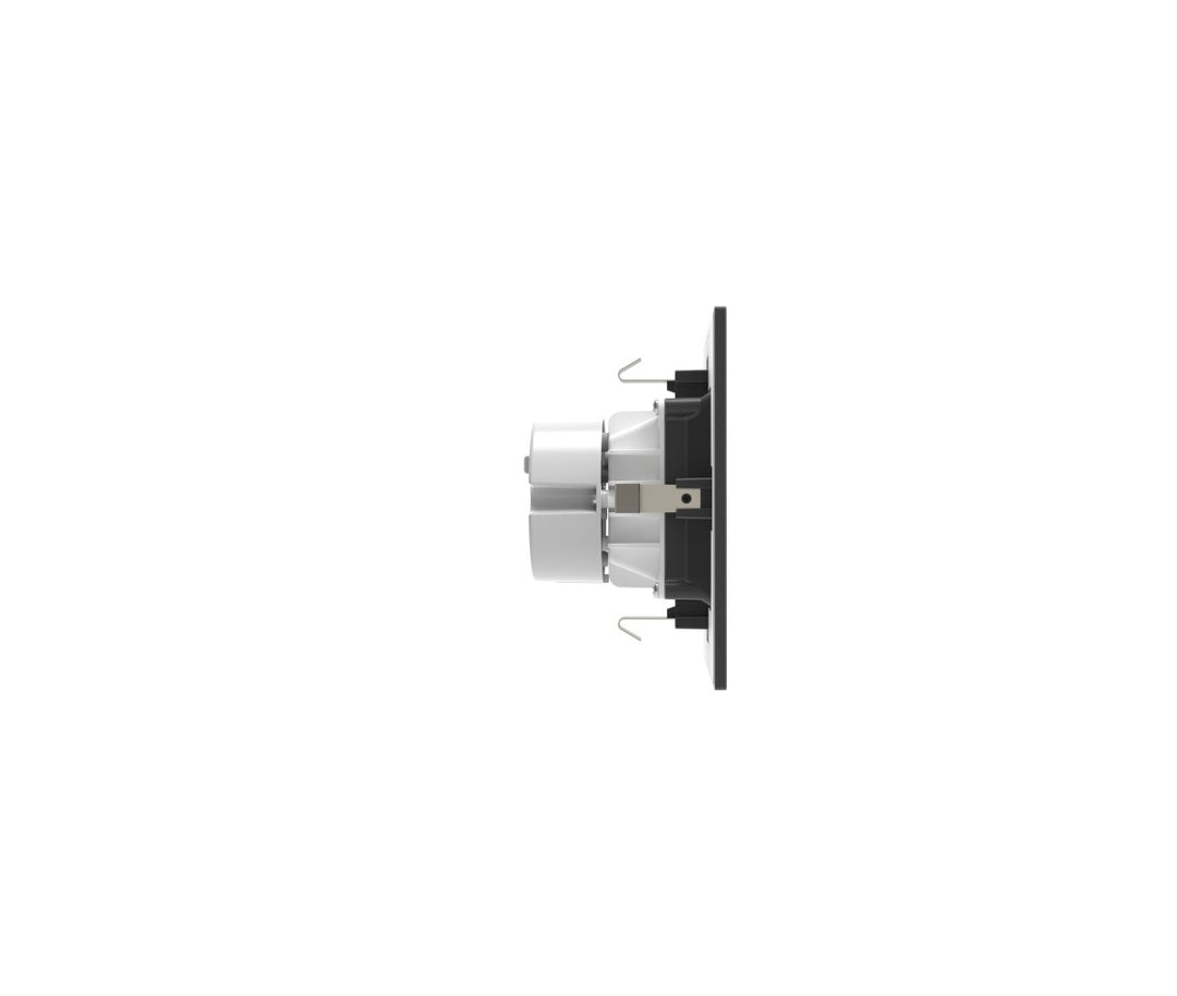 4" Inch Black Square Recessed Lighting Retrofit Can Lights - Wet Rated - 5CCT 2700K-5000K - 750LM