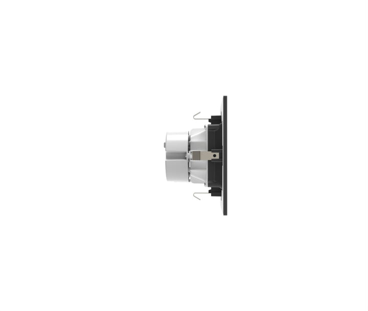 4" Inch Black Square Recessed Lighting Retrofit Can Lights - Wet Rated - 5CCT 2700K-5000K - 750LM