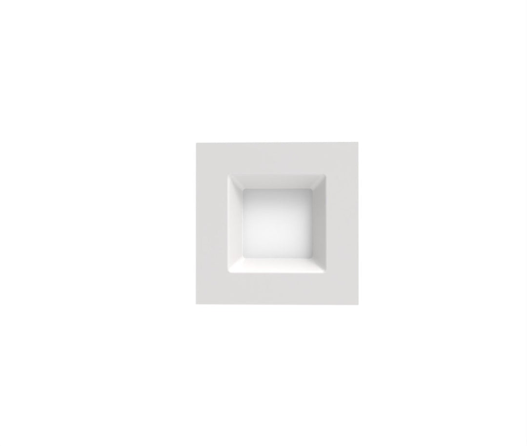 4" Inch Square Recessed Lighting Retrofit Can Lights - Wet Rated - 5CCT 2700K-5000K - 750LM