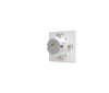 4" Inch Square Recessed Lighting Retrofit Can Lights - Wet Rated - 5CCT 2700K-5000K - 750LM