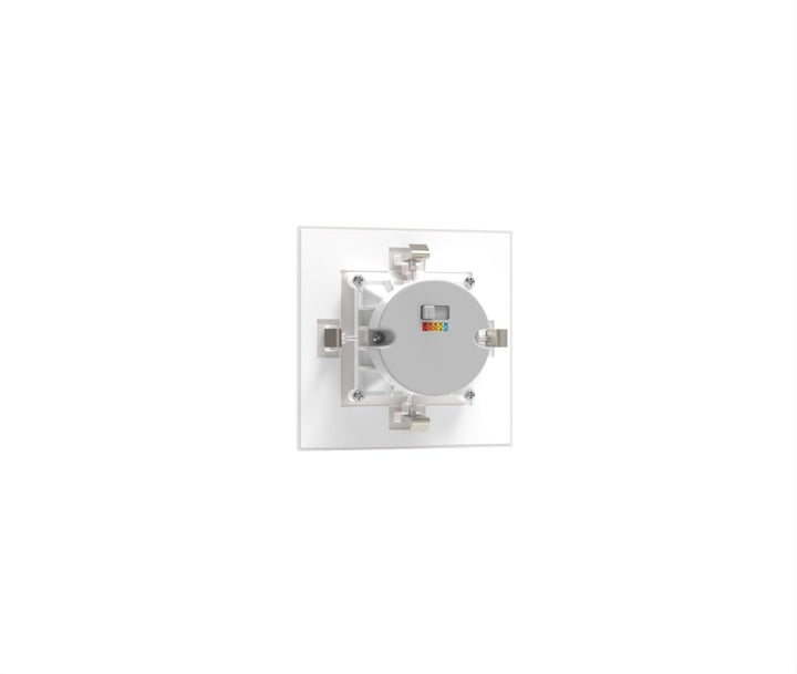 4" Inch Square Recessed Lighting Retrofit Can Lights - Wet Rated - 5CCT 2700K-5000K - 750LM