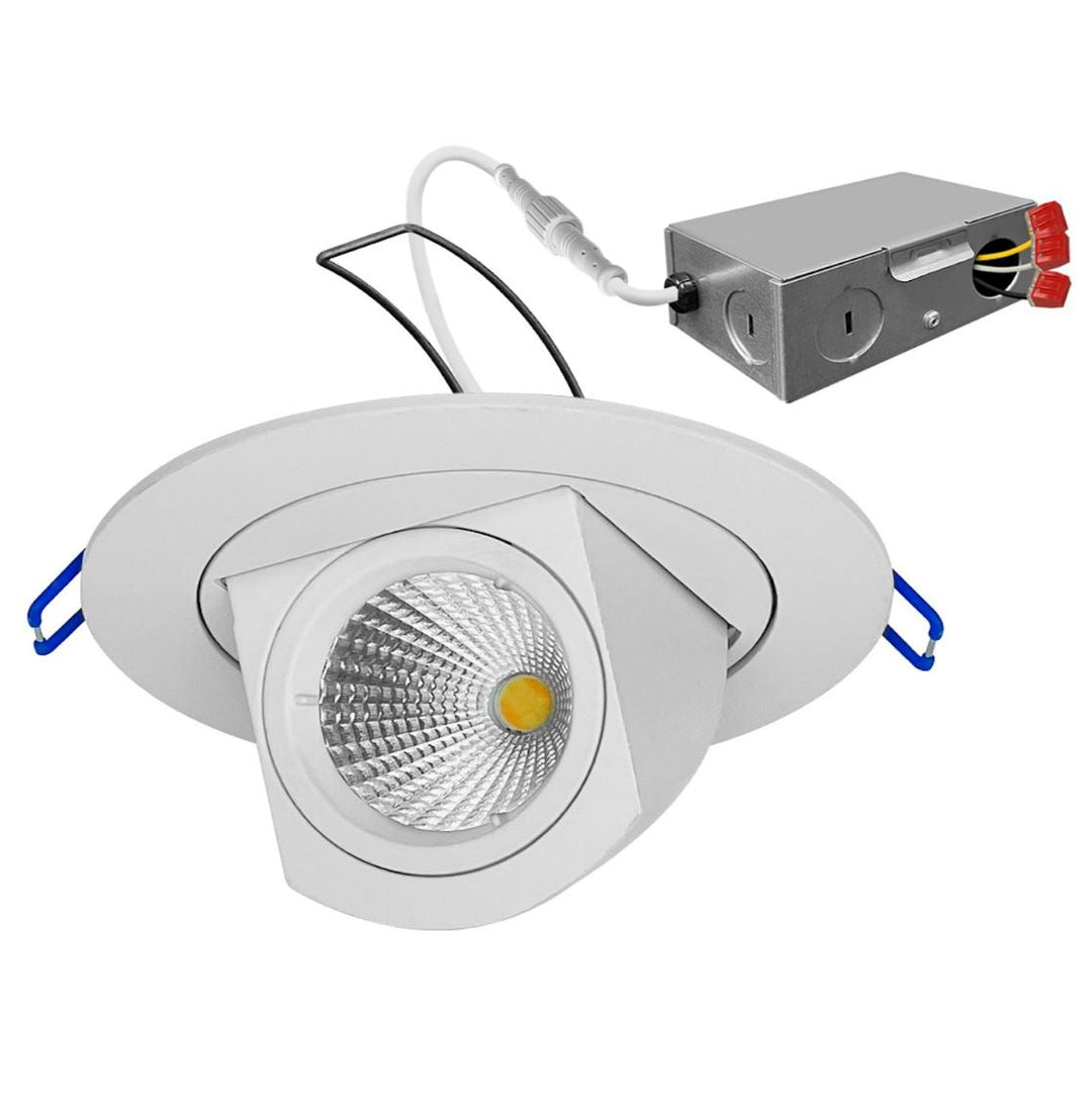 4 Inch Wall Wash LED Recessed Light - LED Scoop Downlight - 12W - 900 Lumens