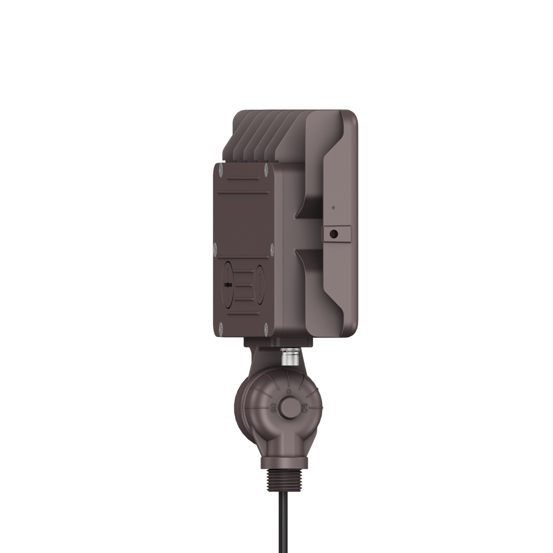 50W Bronze Flood Light LED Outdoor Security Lights - Waterproof - 3CCT 3000K-5000K - 7050LM - Knuckle Mount