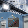 50W Bronze Flood Light LED Outdoor Security Lights - Waterproof - 3CCT 3000K-5000K - 7050LM - Knuckle Mount