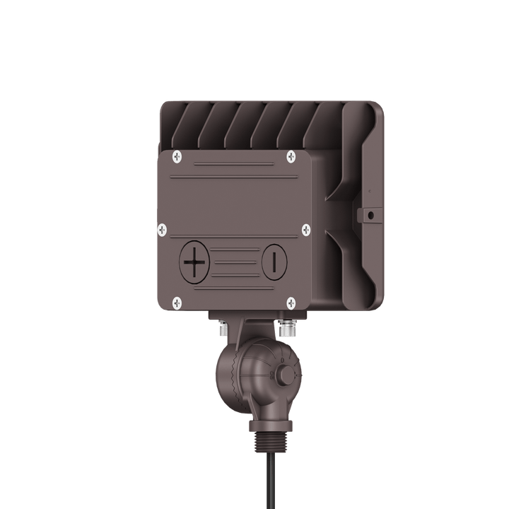 50W Bronze Flood Light LED Outdoor Security Lights - Waterproof - 3CCT 3000K-5000K - 7050LM - Knuckle Mount