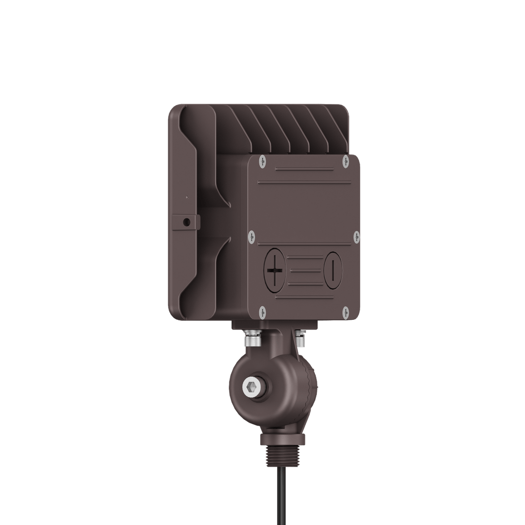 50W Bronze Flood Light LED Outdoor Security Lights - Waterproof - 3CCT 3000K-5000K - 7050LM - Knuckle Mount