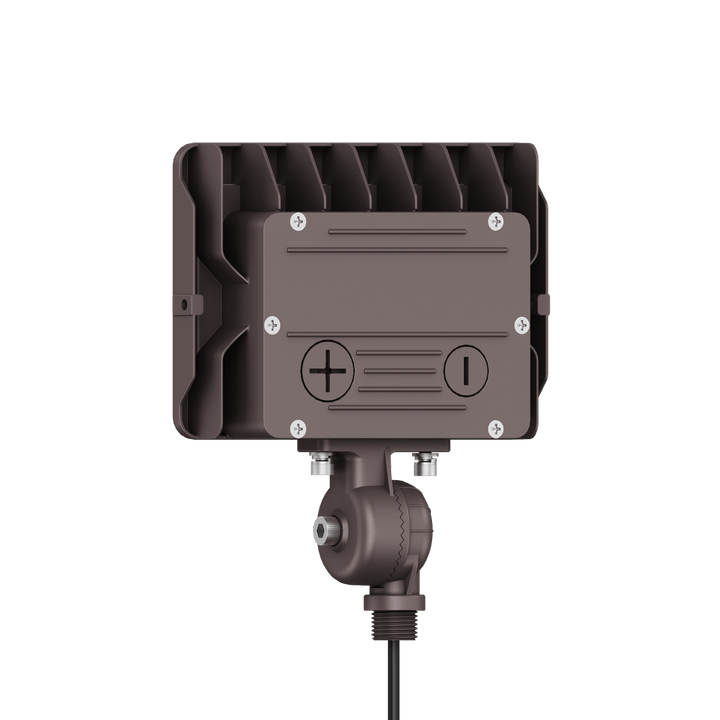 50W Bronze Flood Light LED Outdoor Security Lights - Waterproof - 3CCT 3000K-5000K - 7050LM - Knuckle Mount