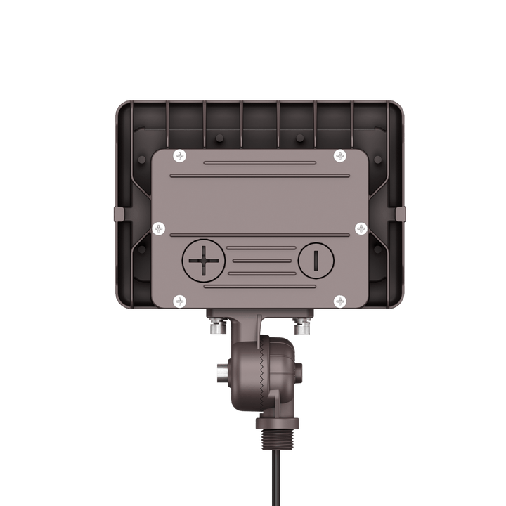 50W Bronze Flood Light LED Outdoor Security Lights - Waterproof - 3CCT 3000K-5000K - 7050LM - Knuckle Mount