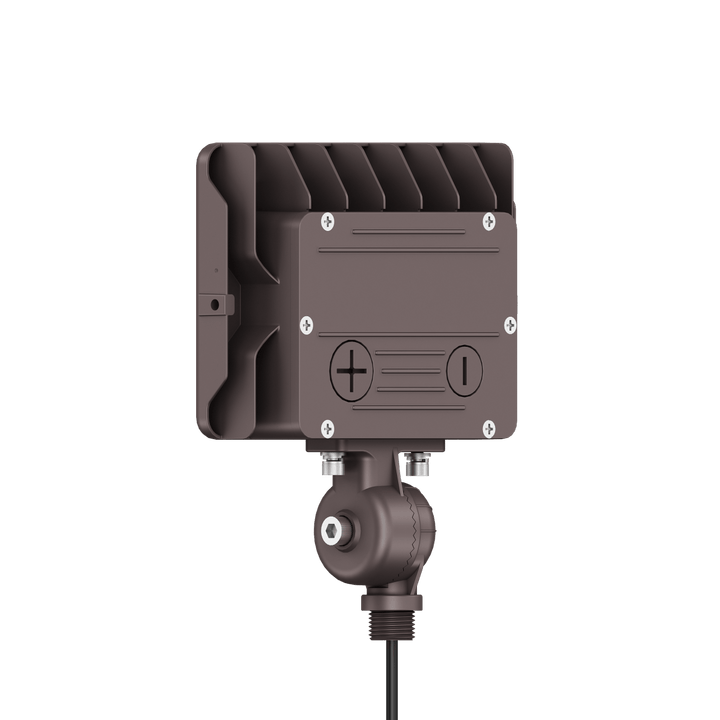 50W Bronze Flood Light LED Outdoor Security Lights - Waterproof - 3CCT 3000K-5000K - 7050LM - Knuckle Mount
