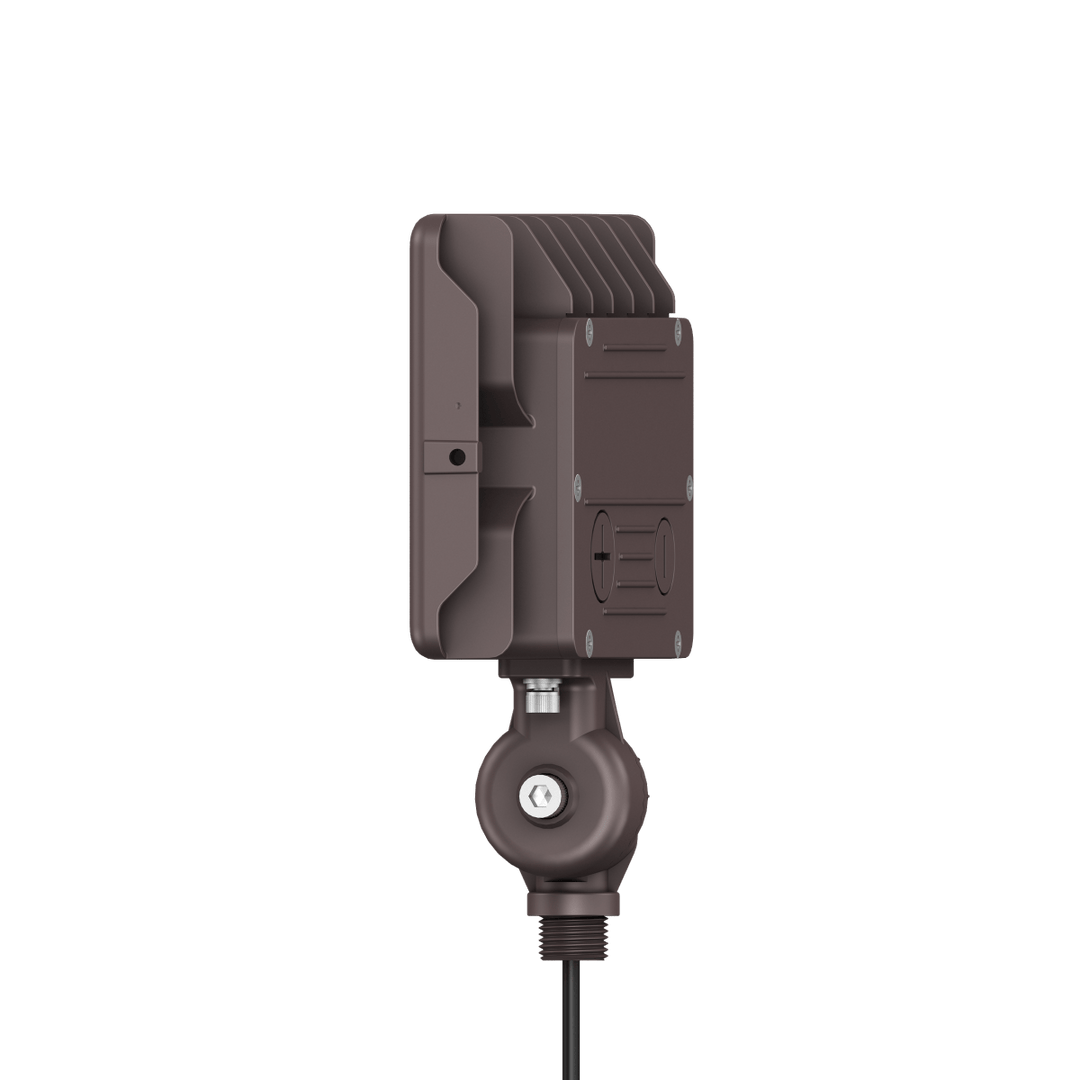 50W Bronze Flood Light LED Outdoor Security Lights - Waterproof - 3CCT 3000K-5000K - 7050LM - Knuckle Mount