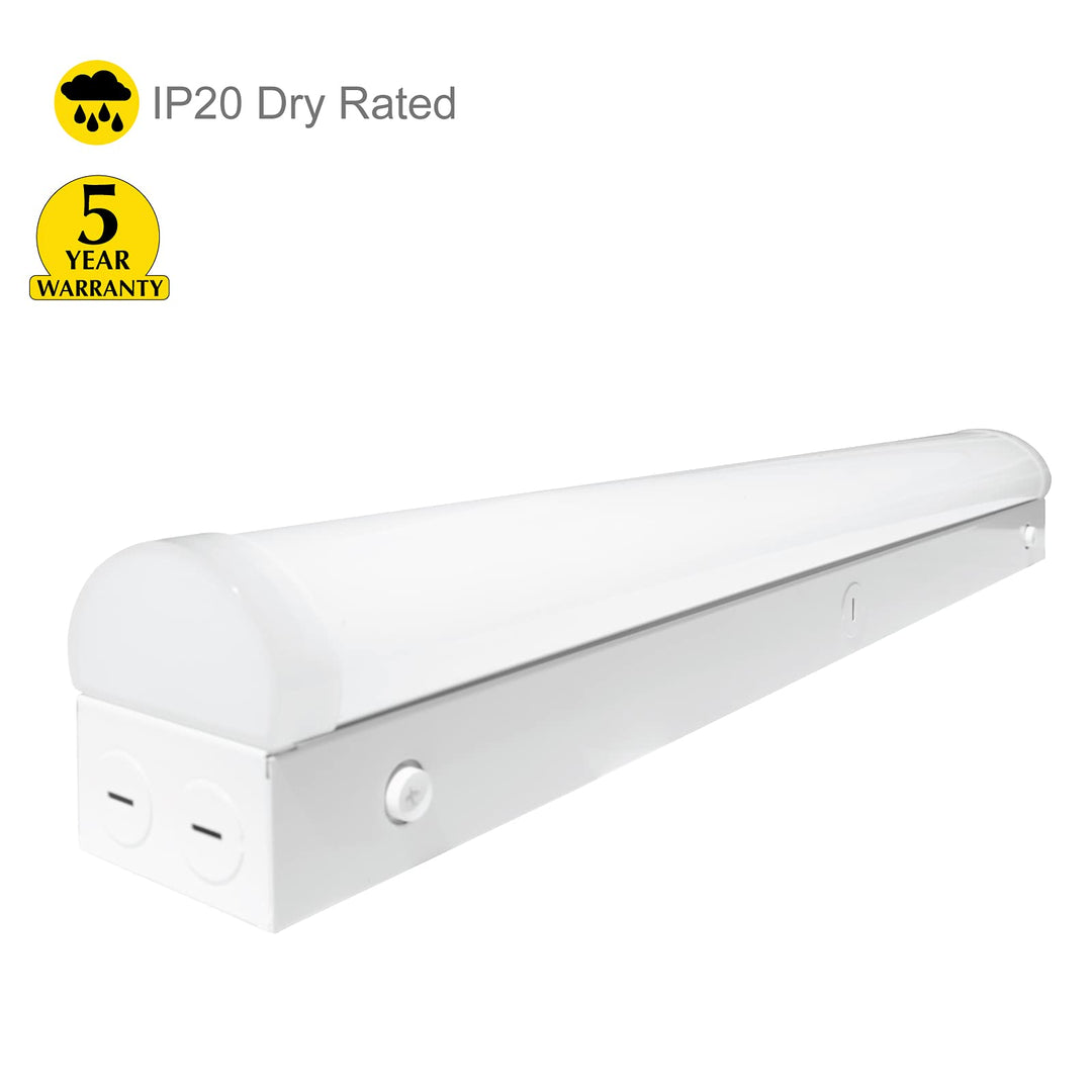 NuWatt 2 Foot LED Linear Shop Light - 20 Watts - 2,600 Lumens - 120-277V - 3 CCT 3000K, 4000K, 5000K (4 Pack) | | Nuwatt Lighting