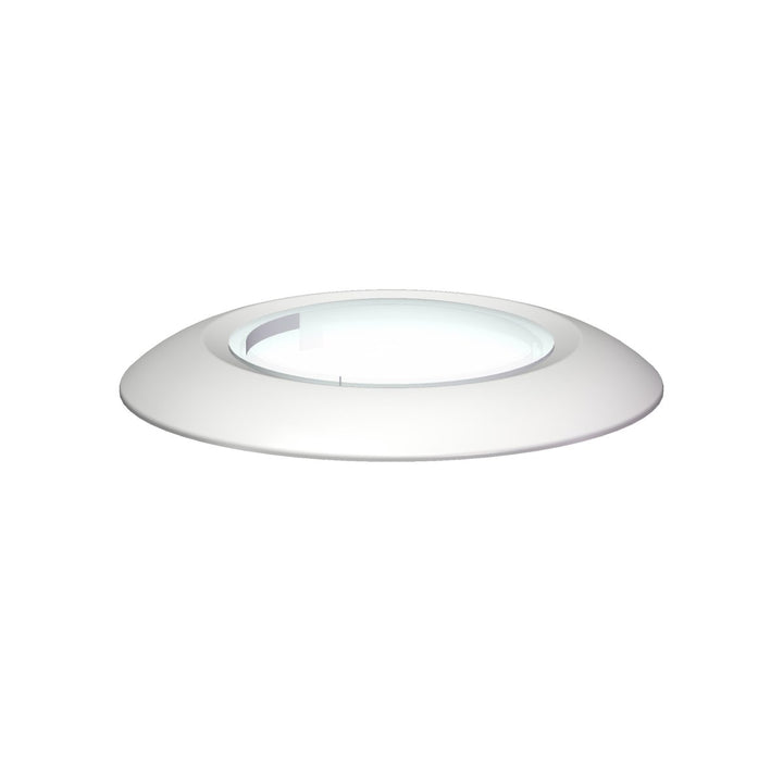 5/6" Inch LED Disk Lights Dual Installation 6" Can Lights or Surface Mount Disk Downlights - 2700K Soft White - 1100LM
