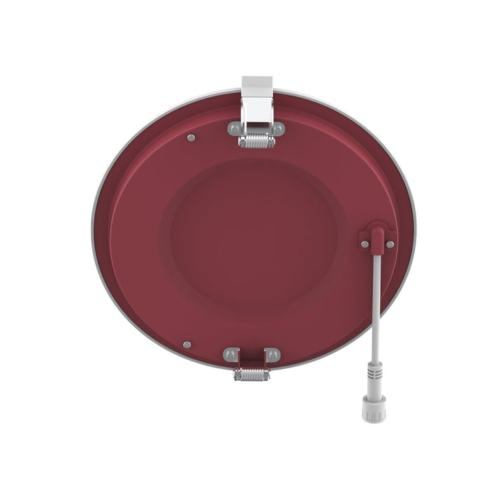 6" Inch 2 Hour Fire Rated Recessed Light Slim Canless LED Wafer Lights - Wet Rated - 5CCT 2700K-5000K - 1200LM