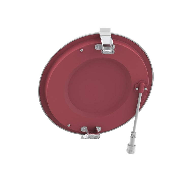 6" Inch 2 Hour Fire Rated Recessed Light Slim Canless LED Wafer Lights - Wet Rated - 5CCT 2700K-5000K - 1200LM