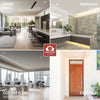 6" Inch 2 Hour Fire Rated Recessed Light Slim Canless LED Wafer Lights - Wet Rated - 5CCT 2700K-5000K - 1200LM