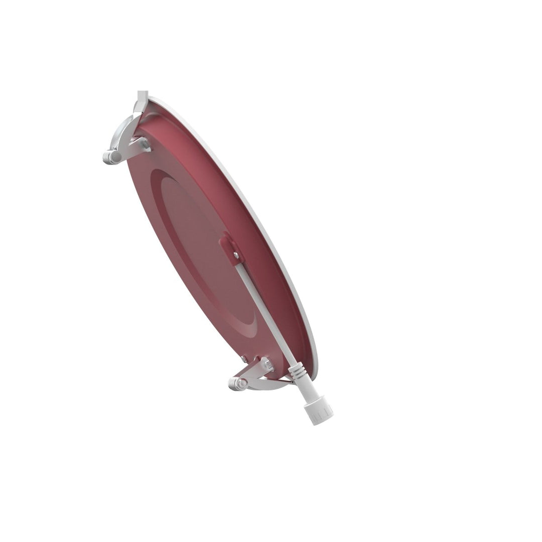 6" Inch Baffle Trim 2 Hour Fire Rated Recessed Light Slim Canless LED Wafer Lights - Wet Rated - 5CCT 2700K-5000K - 1200LM
